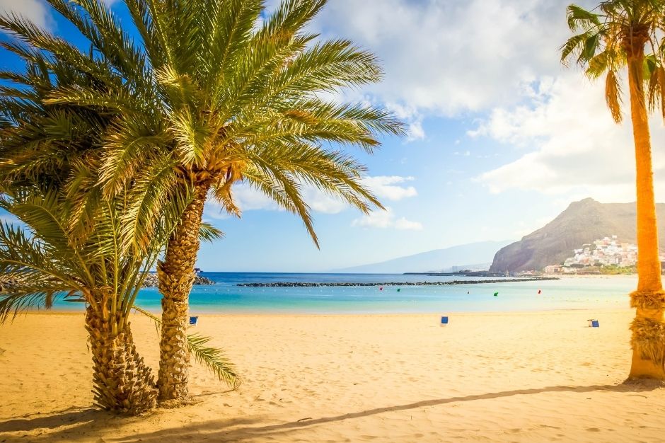 Tenerife sunshine on the beach